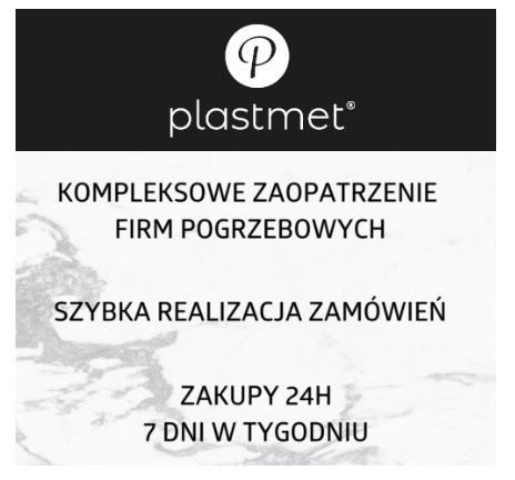 oferta akcesoriów pogrzebowych