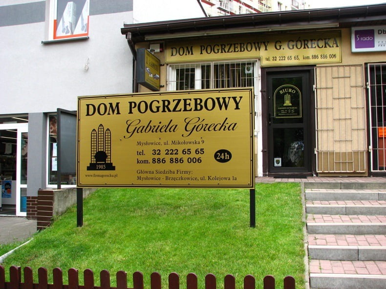 dom pogrzebowy Mysłowice