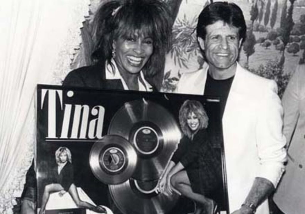 Tina Turner and Don Grierson