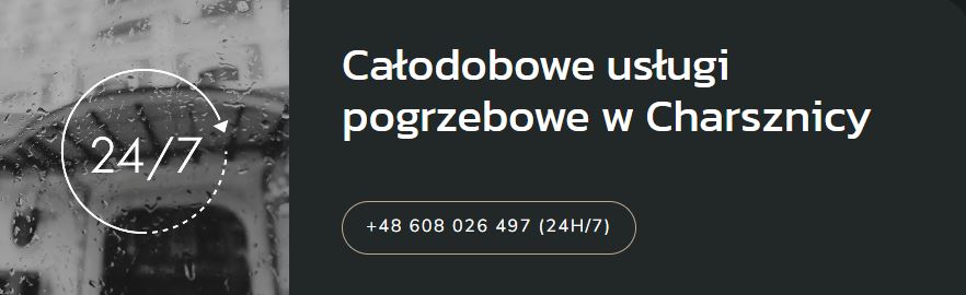 całodobowe usługi pogrzebowe miechów-charsznica