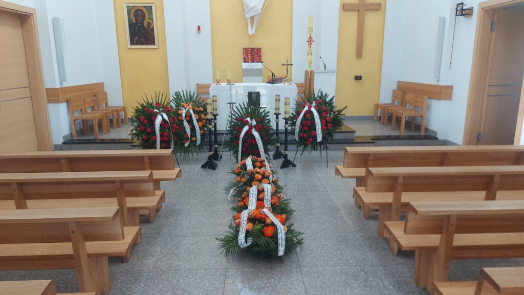 sala pożegnań firmy chmielewscy w żninie